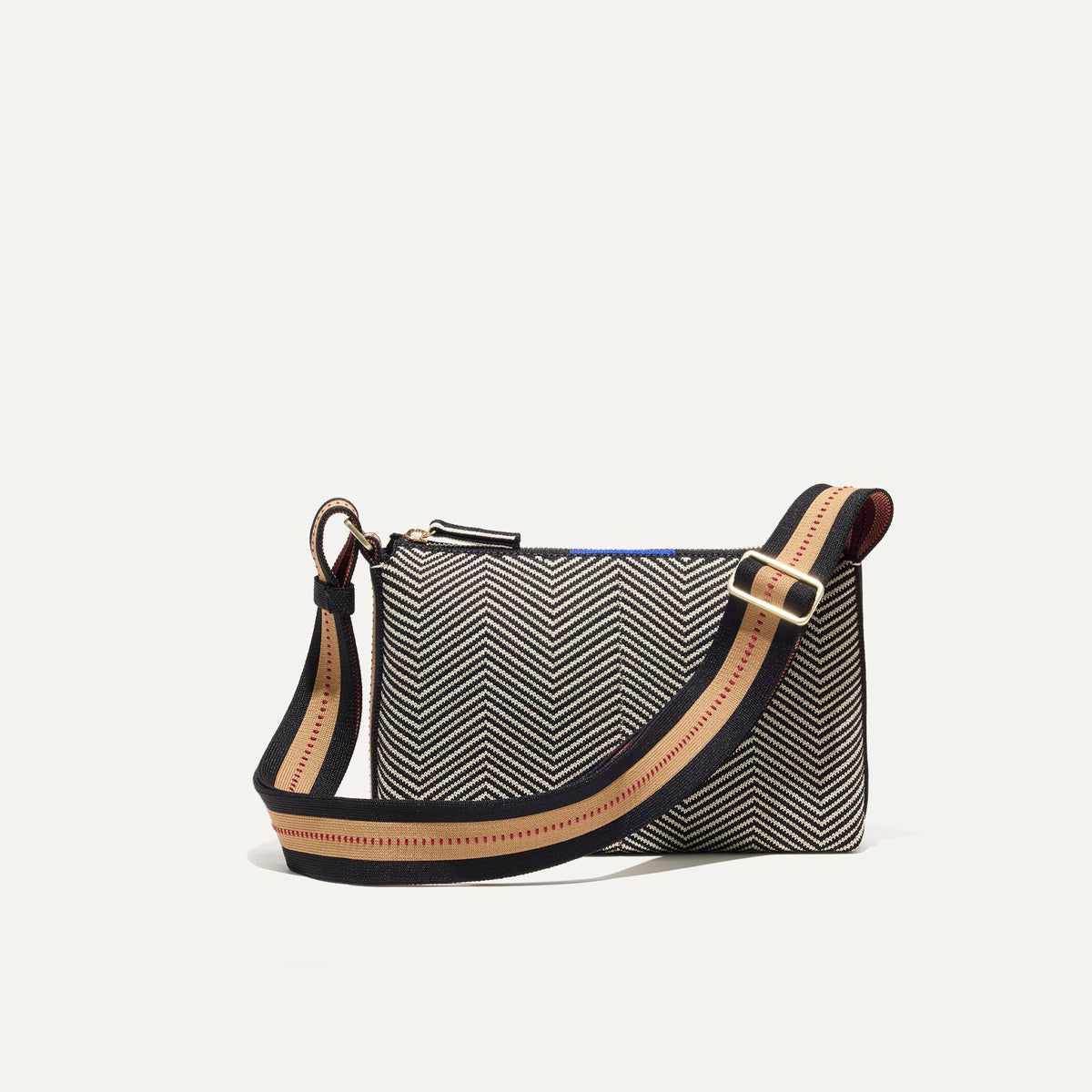 PLP |The Casual Crossbody in Dark Mist, shown from the front.