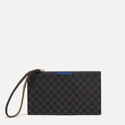 PDP |The Wallet Wristlet in Night Song, shown from the front.
