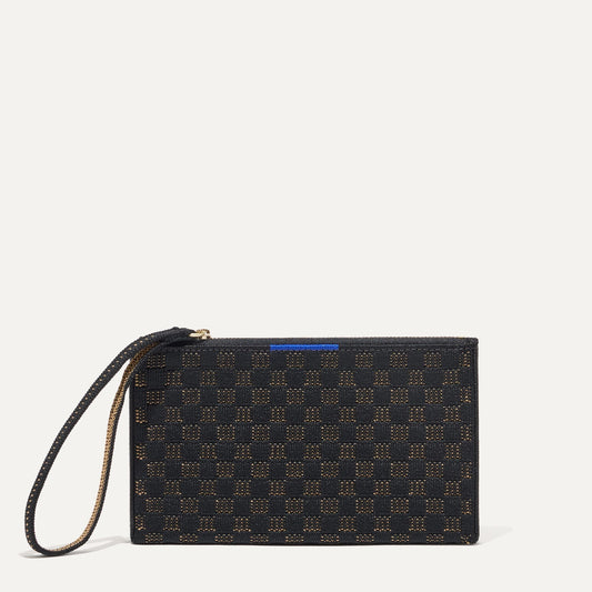 PDP |The Wallet Wristlet in Night Song, shown from the front.