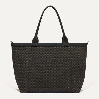 PDP |The Zip Travel Tote in Night Song shown from the front.