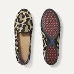 PLP |The Daily Loafer in Desert Cat shown from the top with one shoe showing the outsole.